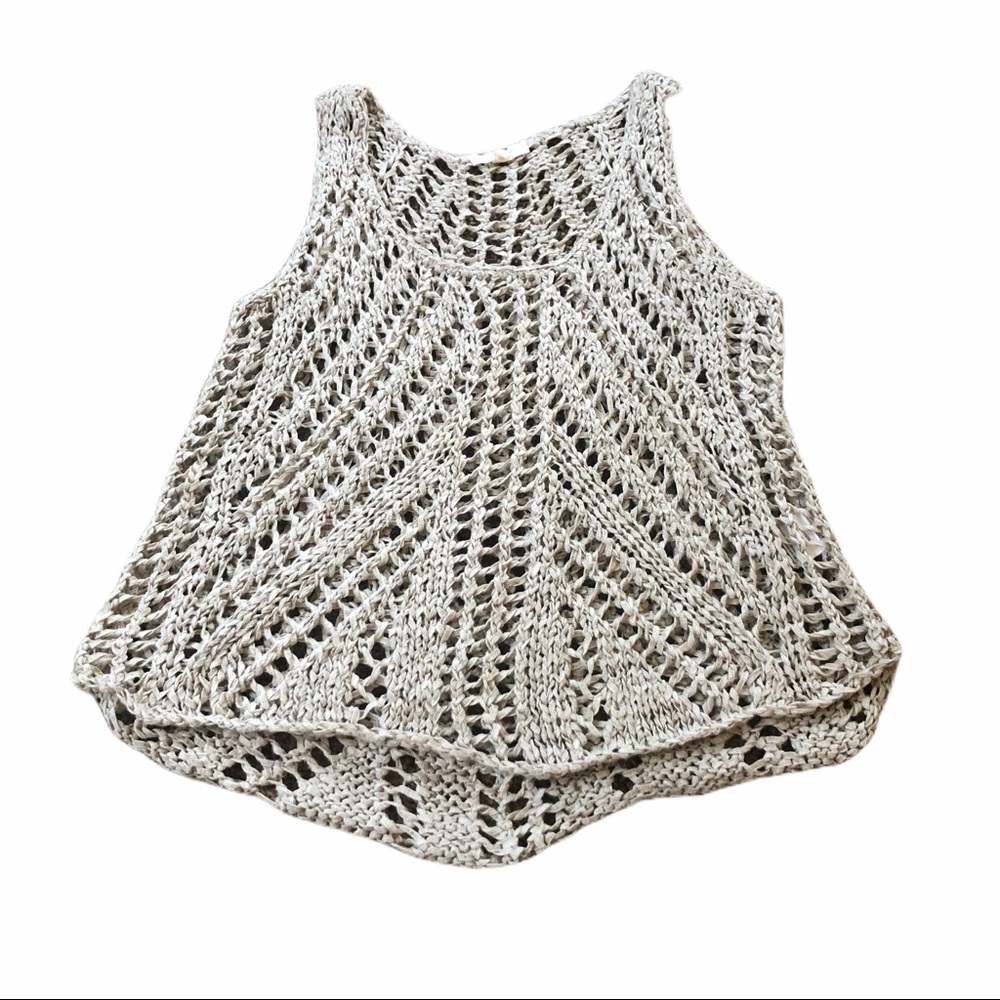 Eileen Fisher Netted Tank Top